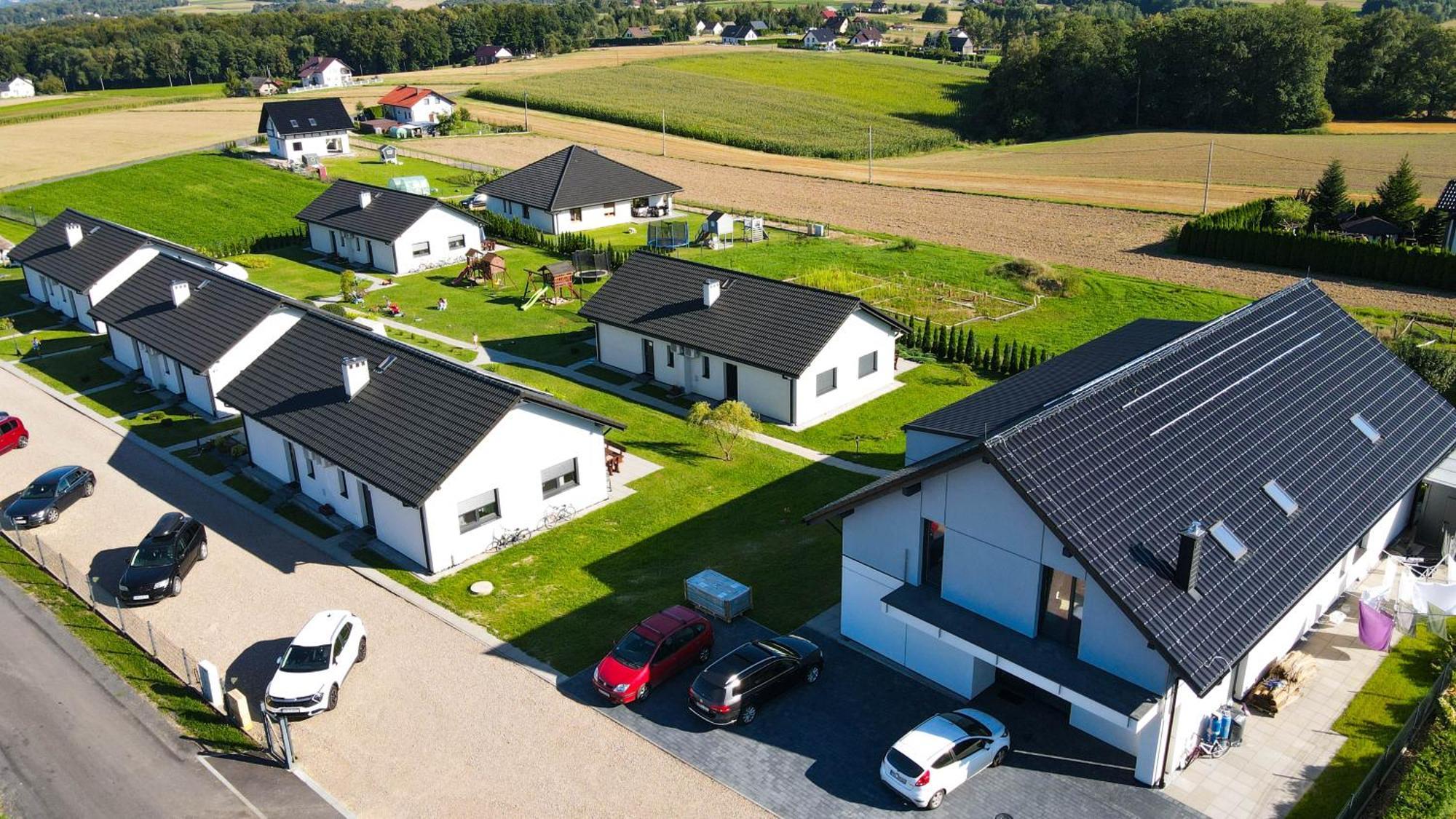 Słoneczne Wzgórze Zator Apartamento Exterior foto