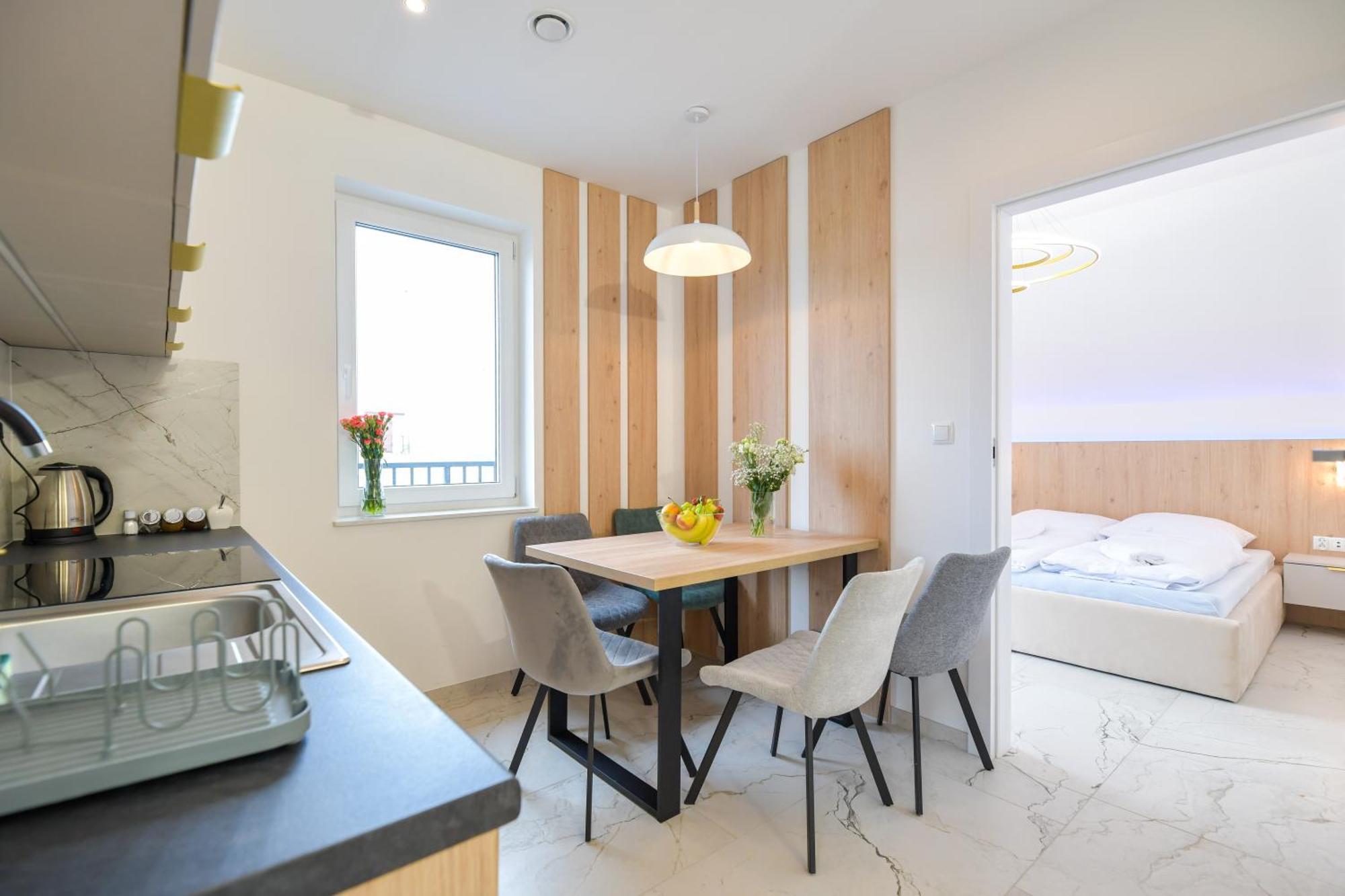 Słoneczne Wzgórze Zator Apartamento Exterior foto